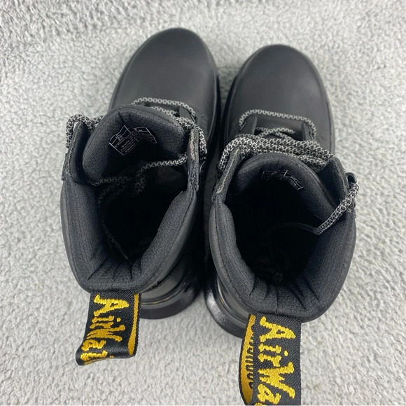 NEW DR. MARTENS Tarik Wyoming Boots Black Unisex Lace-Up Ankle Womens 7 Mens 6 - Picture 13 of 15